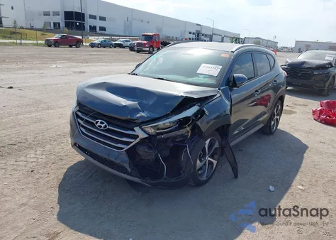 2017 Hyundai Tucson Sport из США, поврежденный, VIN KM8J33A2XHU472591